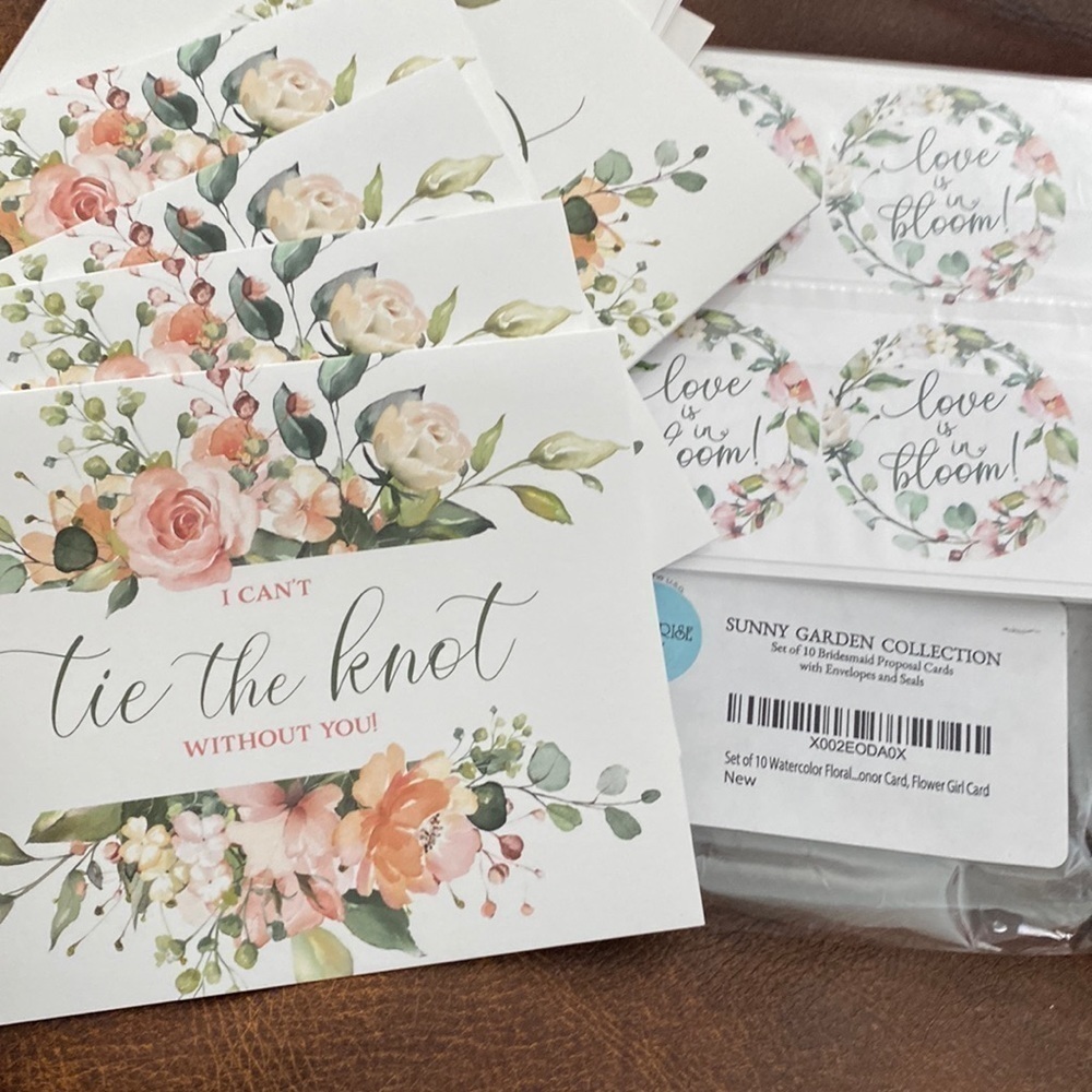 𝅺MOONRISE papery bridesmaid proposal cards